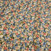 MVN The Label Floral Skirt Midi Women’s Size 6 Blue Pink Ruffle Cotton Stretch