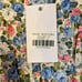 MVN The Label Floral Skirt Midi Women’s Size 6 Blue Pink Ruffle Cotton Stretch