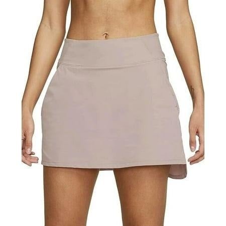 Nike Dri-FIT Bliss Mid-Rise Training Skort, XS, Blush/tan