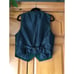 Desperado Vintage Leather Suede Western Rodeo Vest SZ M