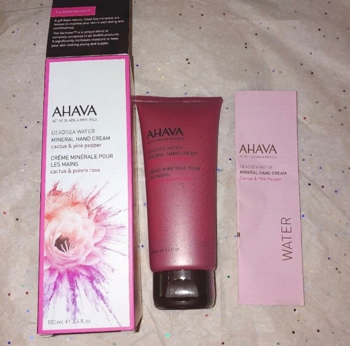 Deadsea Water Mineral Hand Cream Cactus & Pink Pepper AHAVA