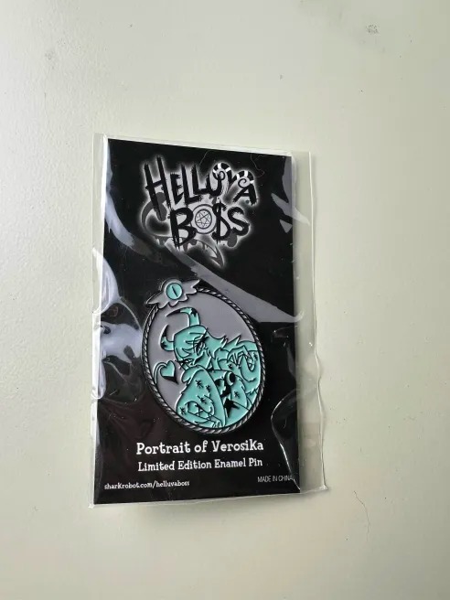 Portrait of Verosika Limited Edition Helluva Boss Enamel Pin