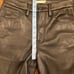 GOOD AMERICAN GOOD ICON FAUX LEATHER PANTS BLACK Size 4/27
