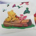 Vintage Disney Winnie the Pooh Anniversary Clock and Set of Wall Decals