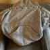 Black Herringbone Fleece Cover for Baby Carrier