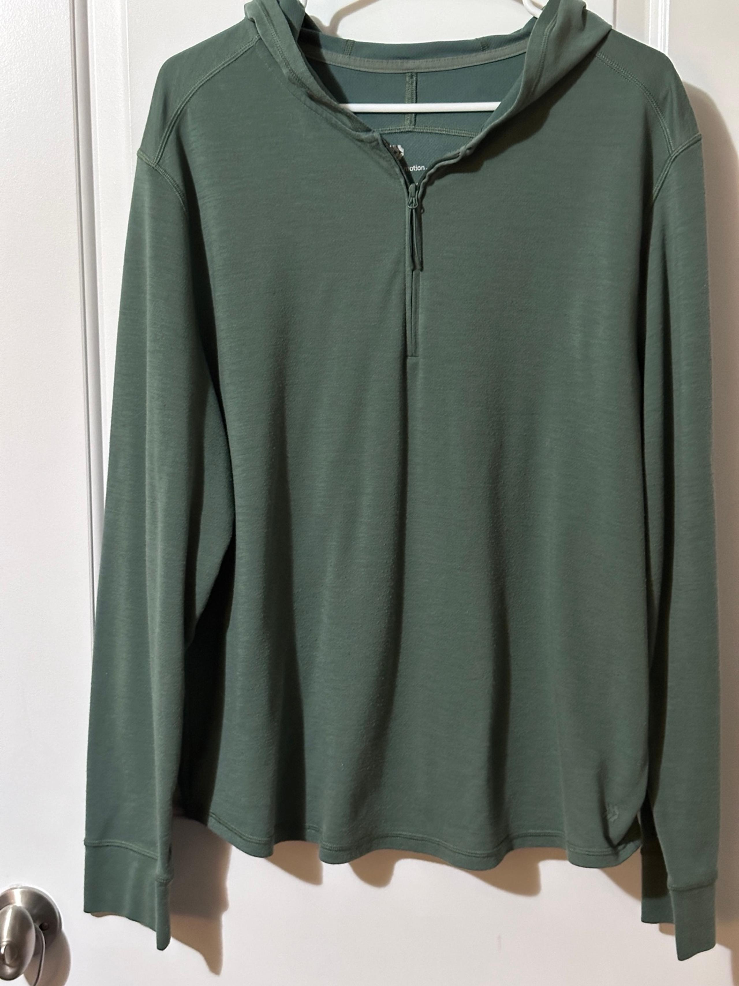 All in Motion Half Zip Athletic Shirt  Womens Size XL