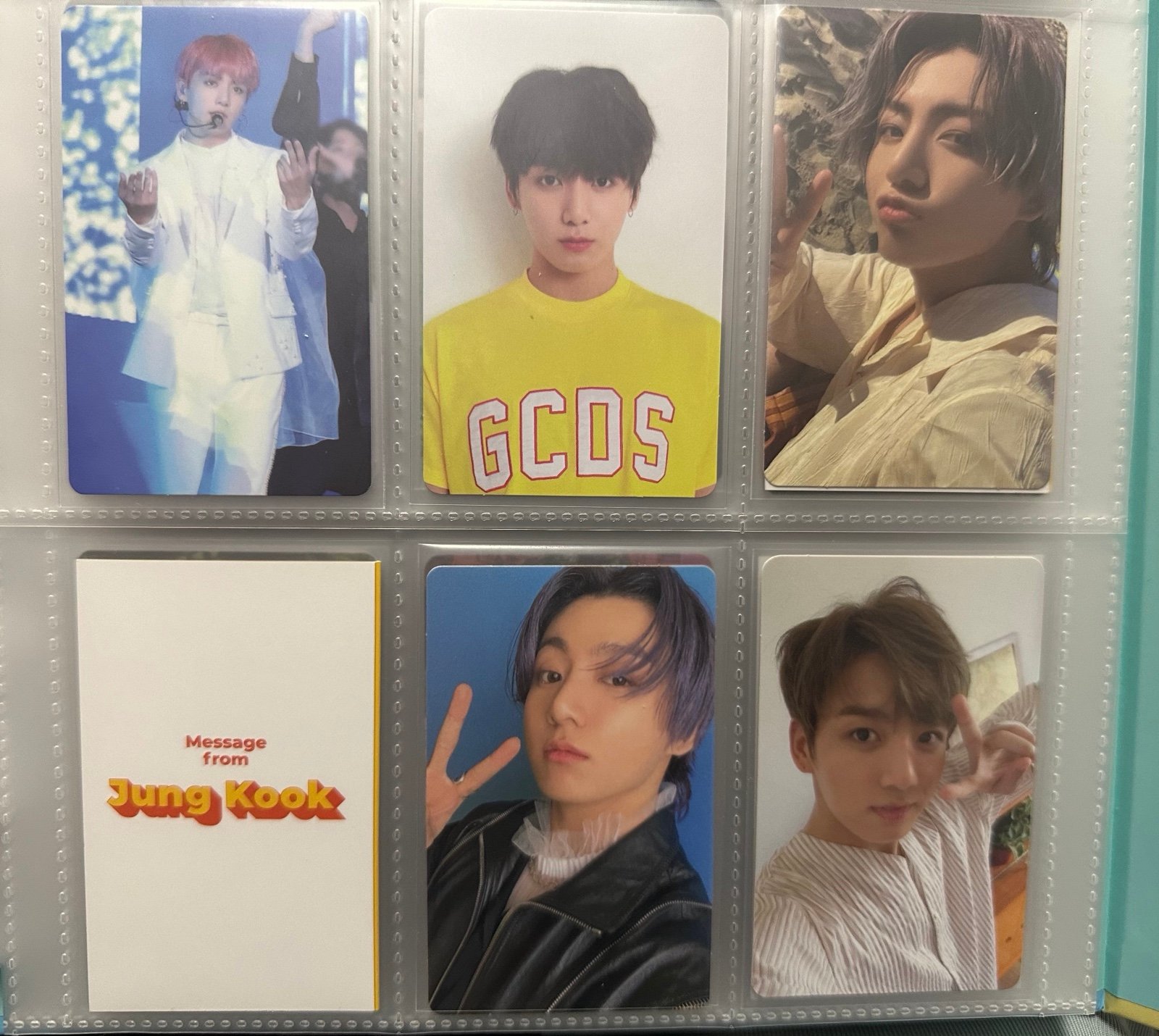 BTS jungkook photocard