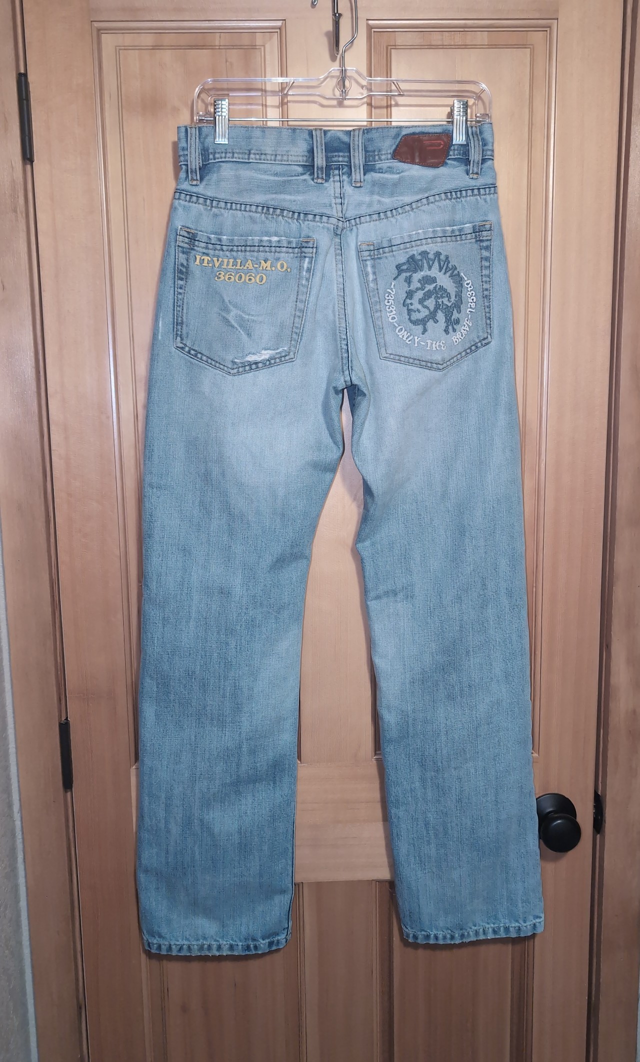 Diesel Industry Italian Rockstar Jeans, 30x32