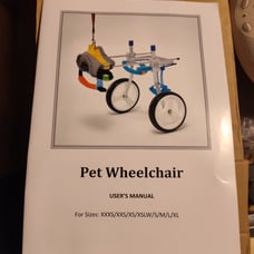 PET WHEEL CHAIR PW-FF-XXS