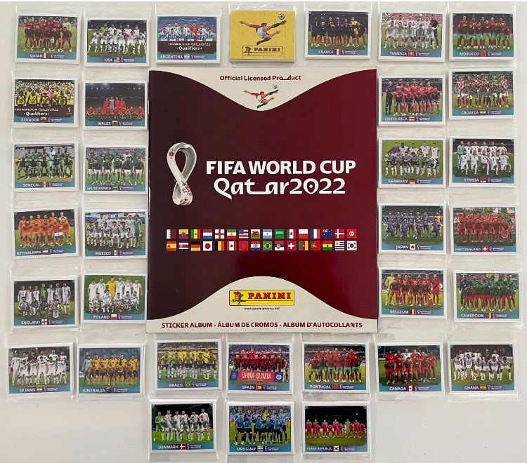 World cup 2022 Qatar complete loose set and album