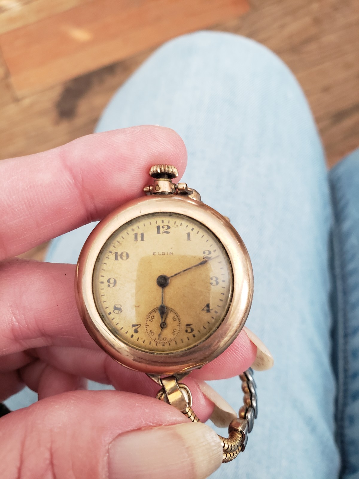 Antique elgin watch
