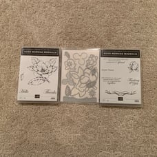 STAMPIN UP GOOD MORNING MAGNOLIA STAMP SET, EMBOSSING FOLDER & DIES Complete Set
