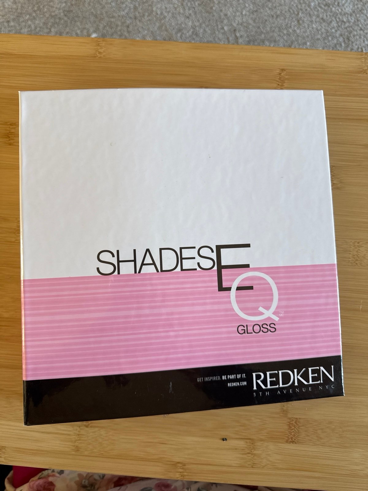 Redken Shades EQ color glass swatch book