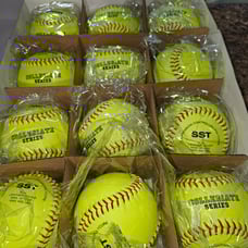Wilson collegiate series 12 softballs (1 dozen) New and individually wrapped.