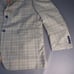 Stacy Adams Gold Gray Plaid Blazer Men's Size 46R Sports Suit Coat