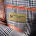 Stacy Adams Gold Gray Plaid Blazer Men's Size 46R Sports Suit Coat