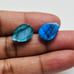 Labradorite Facetted Cut stone Round Shape Gemstone-2Pc Lot-LBDL-33-5