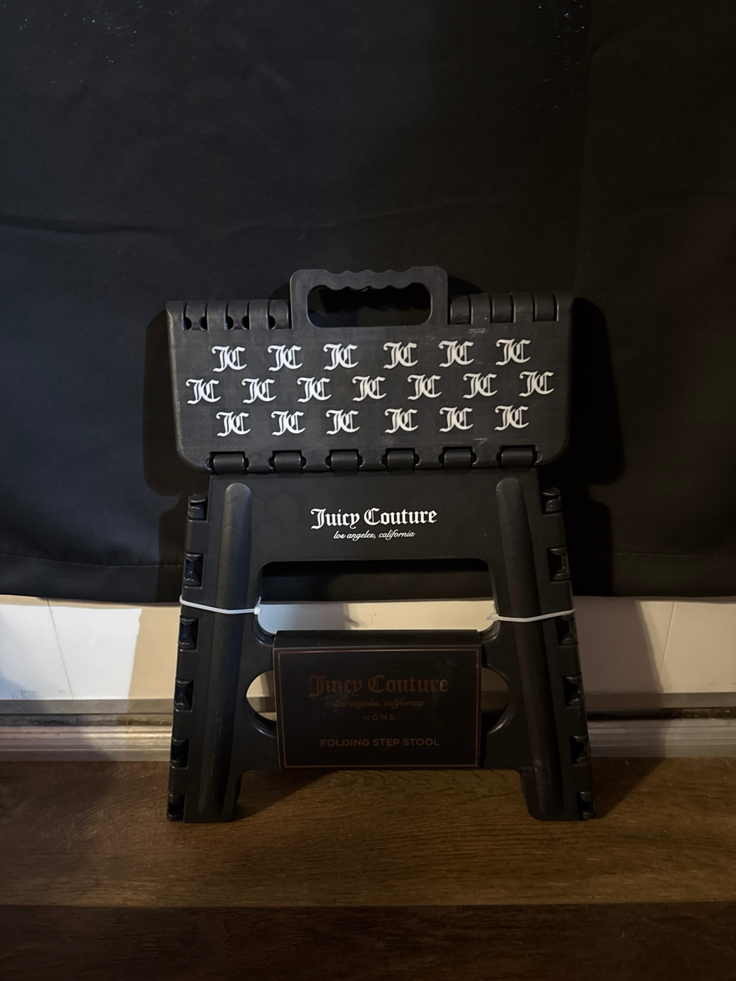 Juicy Couture Folding Step Stool