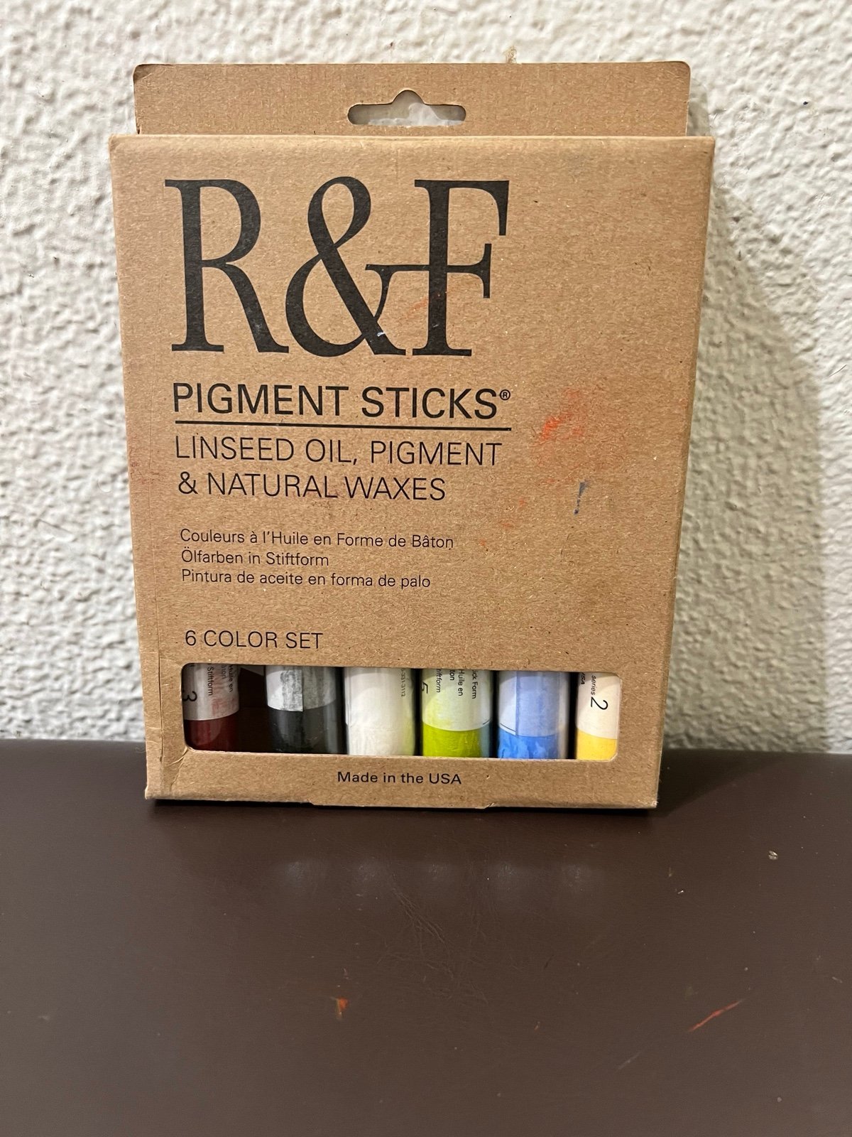 R&F pigment sticks artist quality