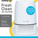 Safety 1st Fresh Clean Air Purifier Great Baby Shower Gift/Infant Room White NIB