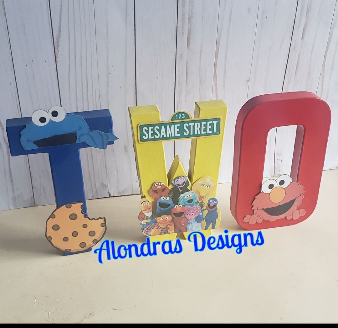 Sesame street birthday party
