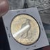 1923 S Silver Peace Dollar Uncirculated Coin Slight Toning