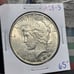 1923 S Silver Peace Dollar Uncirculated Coin Slight Toning