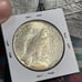 1923 S Silver Peace Dollar Uncirculated Coin Slight Toning