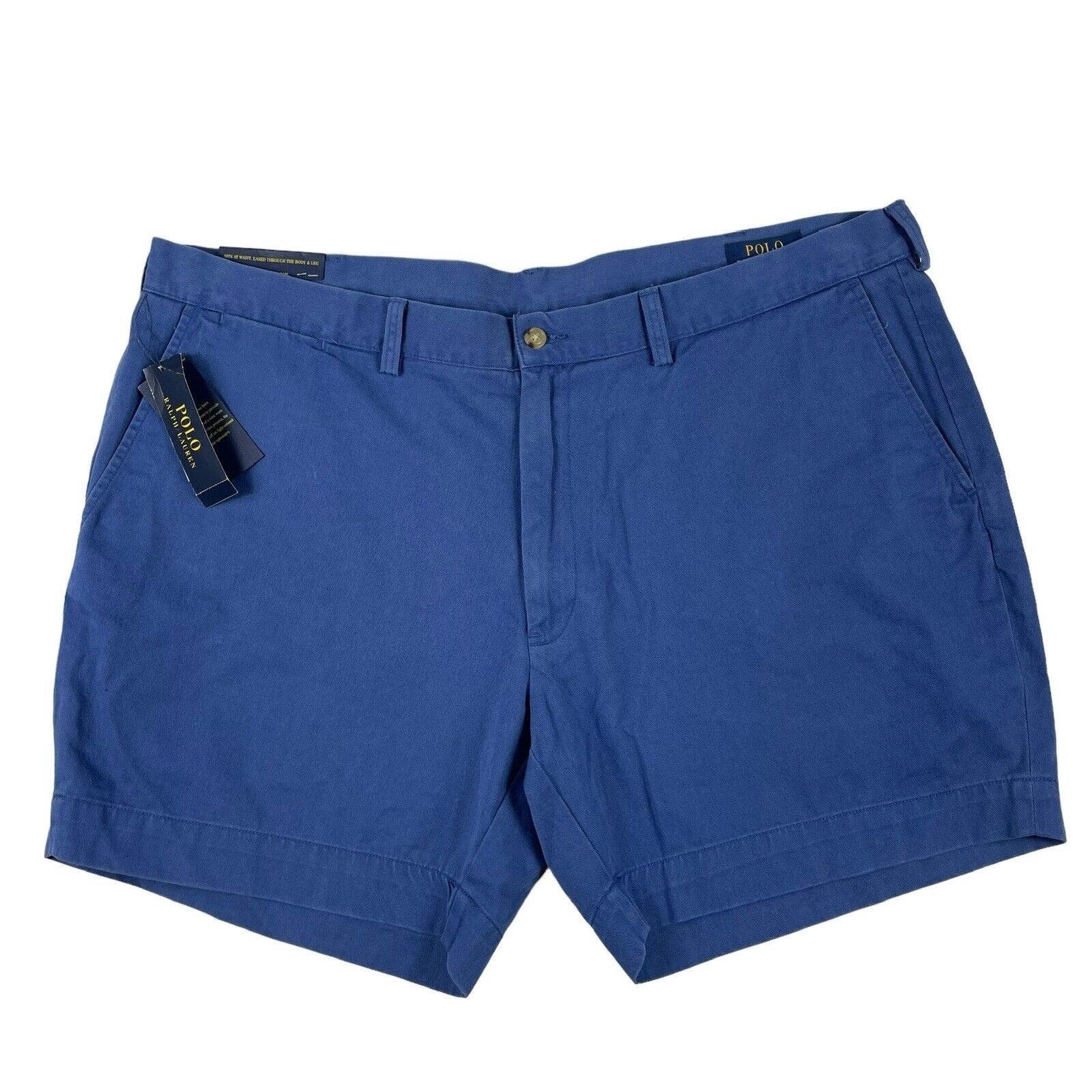 Polo Ralph Lauren Blue Chino Mens Short Size 42 6 Inseam NWT