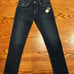True Religion Men's Rocco Relaxed Skinny Big Flap Jeans 32x32 Dark Avalanche NWT