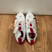 Nike Vapor Edge Pro 360 2 TB White/Red Football Cleats Men's Size 13 FQ4044-105