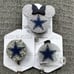 Dallas Cowboys Retractable Name Badge Reel ID Holder Set