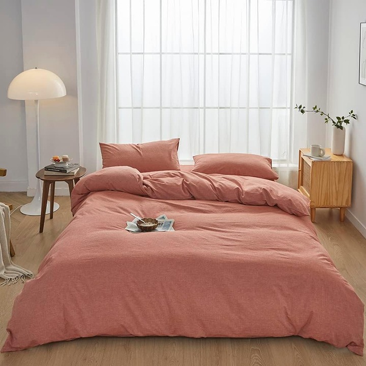 Queen Size Bedding Duvet Cover Set 3 Pieces -8s9z