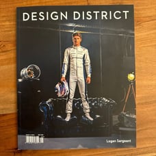 Logan Sargeant Miami Design District Magazine Issue 2 2024 Miami GP RC Formula 1
