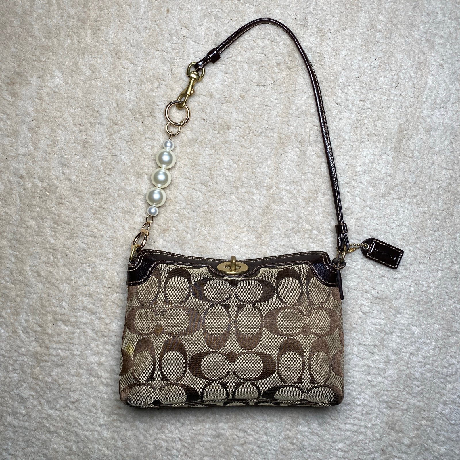 Coach mini bag/wristlet