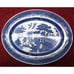 Johnson Bros. Blue Willow 12 x 9 1/4 Oval Serving Platter
