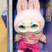 Kimmon Rabbit Ear Doll with Colorful Costume - Brand New