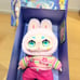 Kimmon Rabbit Ear Doll with Colorful Costume - Brand New