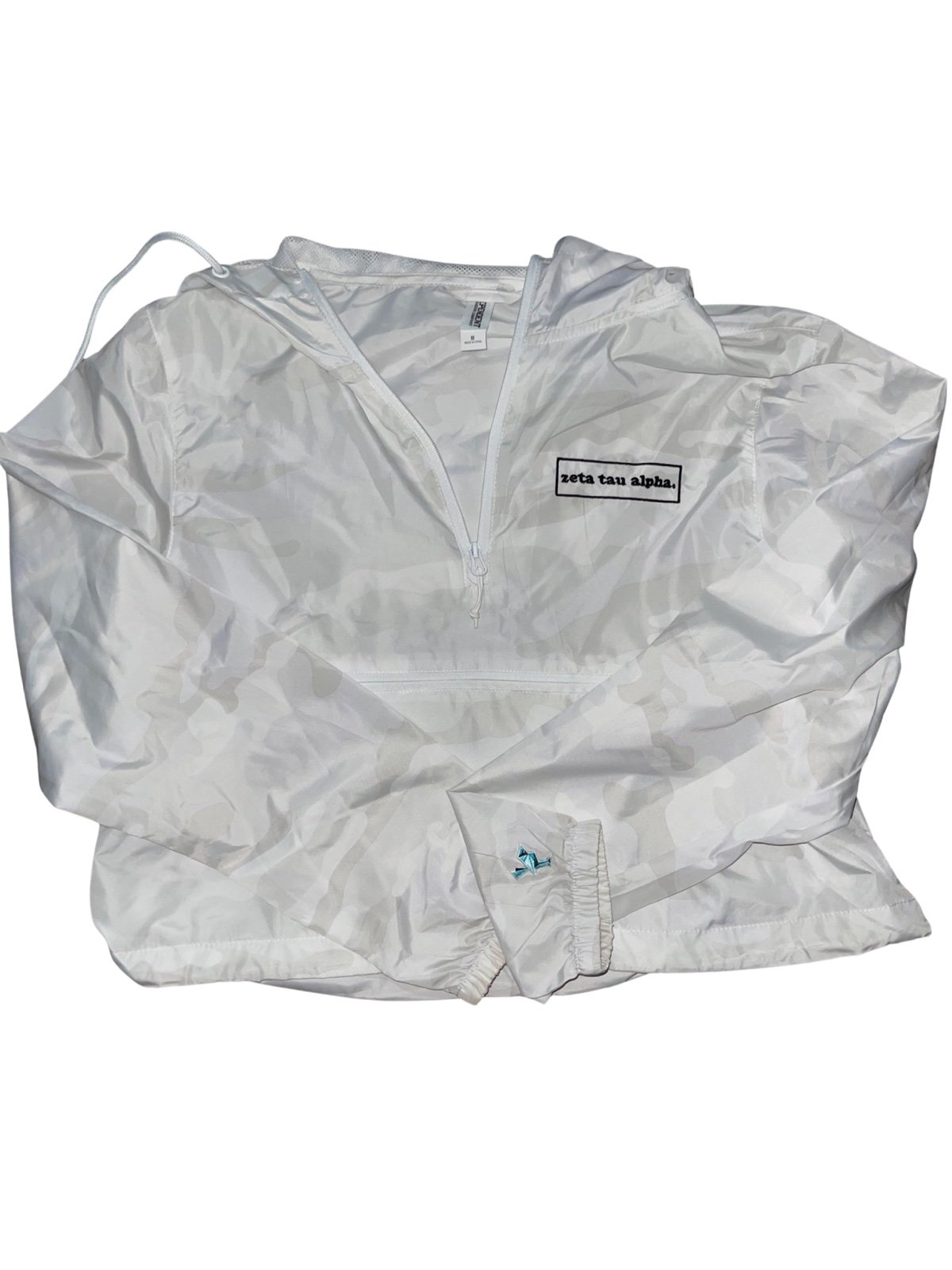 Zeta Tau Alpha Cropped Windbreaker