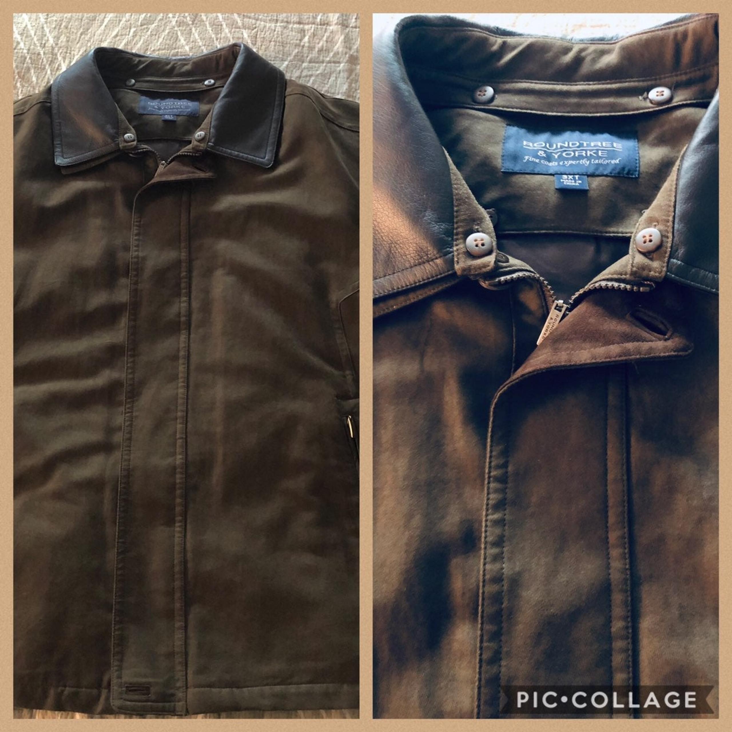 New Roundtree & Yorke Brown Men’s Jacket