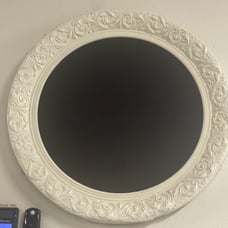 Vintage damask chalkboard