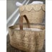 Hearth & Hand Magnolia Natural Woven Scalloped Baby Diaper Caddy