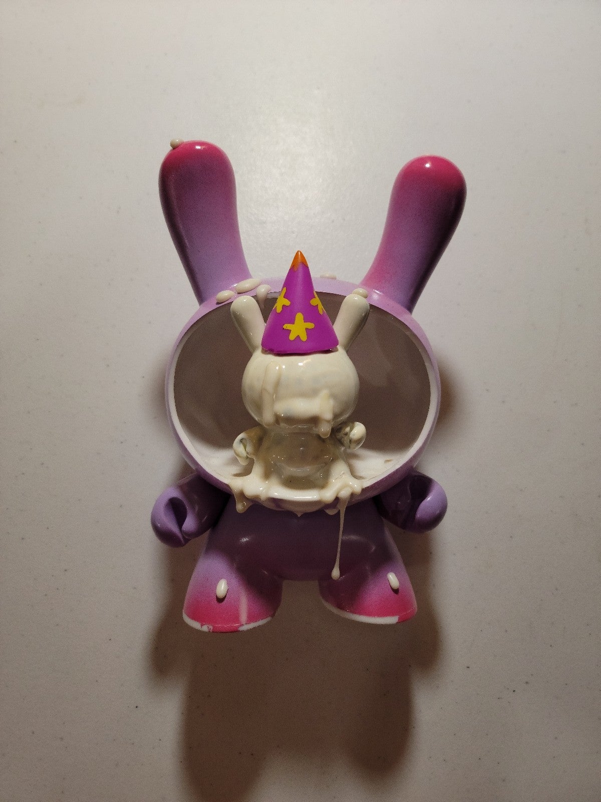 Dunny Kidrobot X Shawn Wigs CUSTOM 8 Small Wizard Inside Head Rare Exclusive