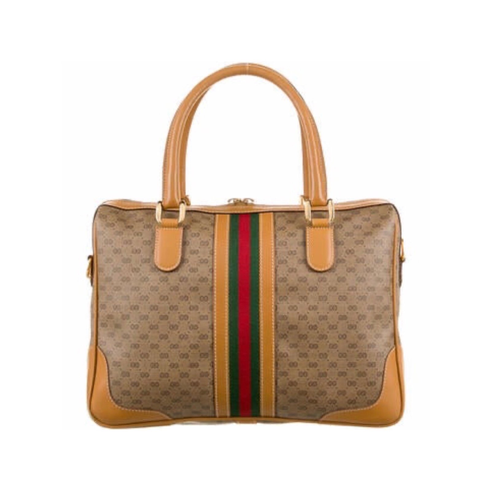 Gucci micro GG Boston web bag