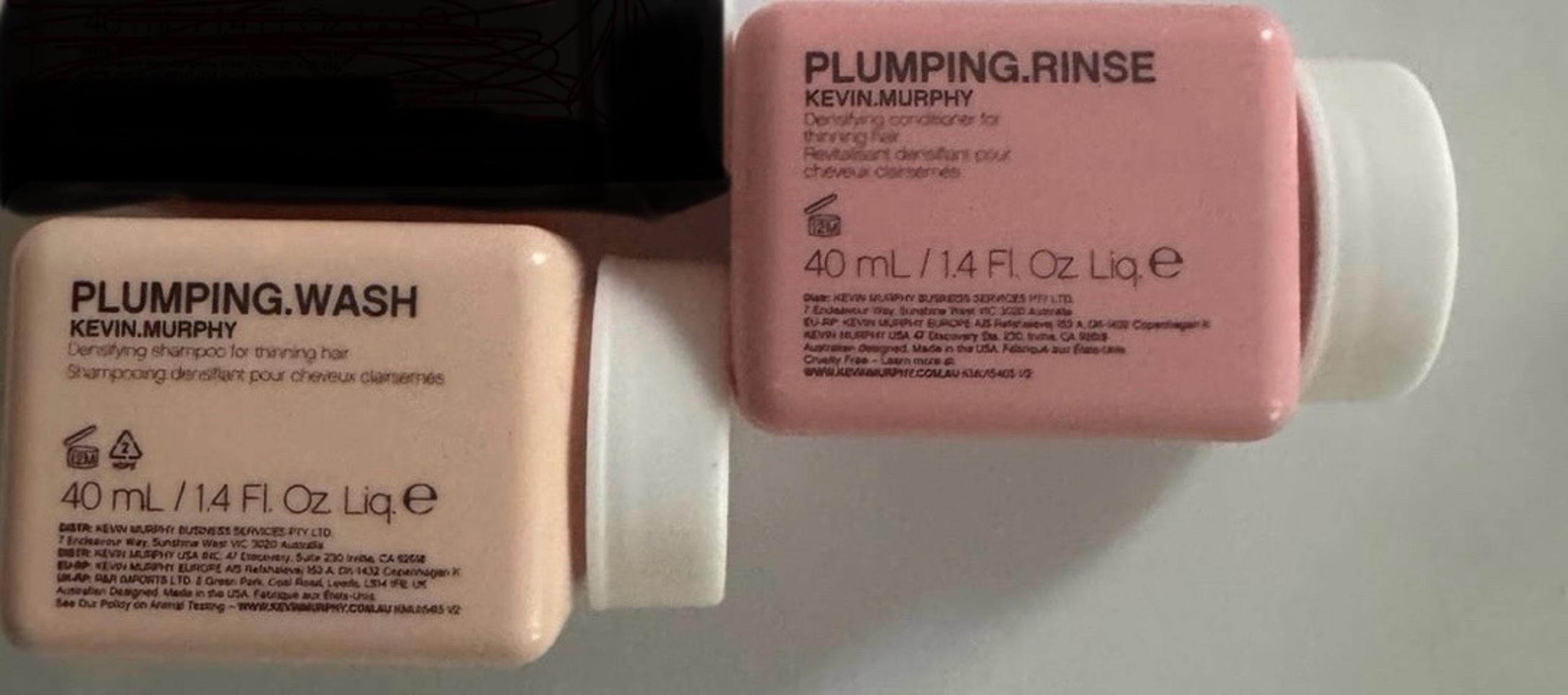 Kevin Murphy Plumping Wash and Plumping Rinse - 2 pieces - 1.4 oz
