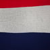 Blanket Afghan Red White and Blue 67 by 61