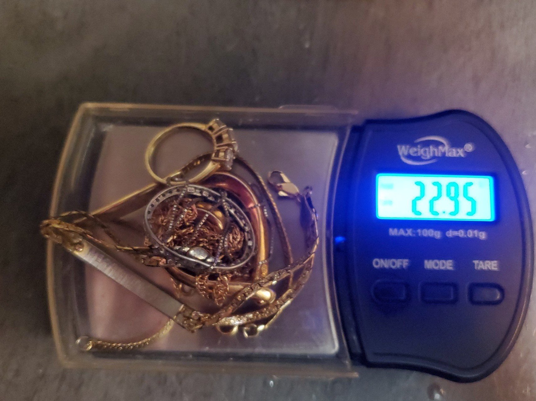 RESERVED Scrap/unwanted gold.. yellow, white, and rose gold.