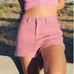 BDG High-Waisted Mom Pink Hipster Boho Peasant Hippie Art Deco Farm Shorts