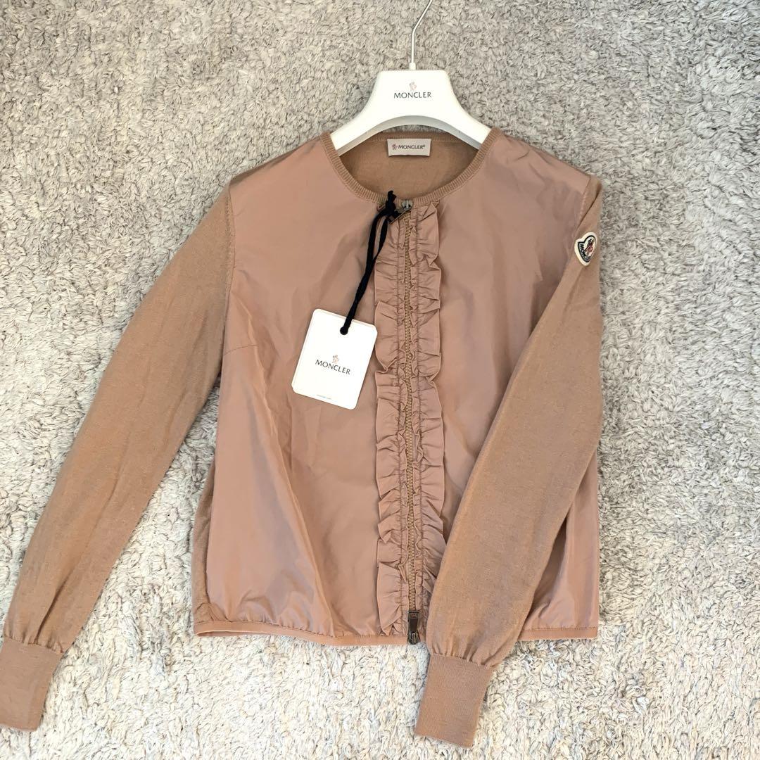 《Brand New with Tag》Moncler Mixed Material Cardigan Knit