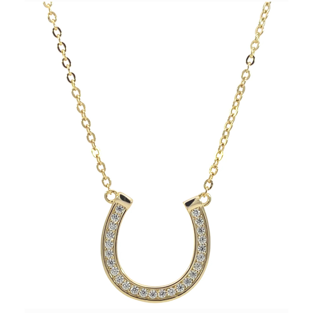 Horseshoe Gold Necklace